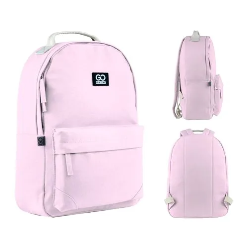 Рюкзак GoPack Education Teens 147 рожевий для підлітків з кишенею для ноутбука та телефону рюкзак