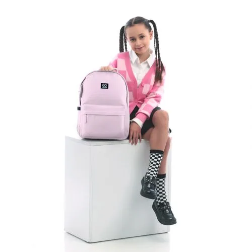 Рюкзак GoPack Education Teens 147 розовый для подростков с карманом для ноутбука и телефона рюкзак