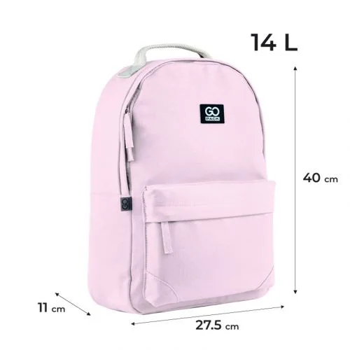 Рюкзак GoPack Education Teens 147 розовый для подростков с карманом для ноутбука и телефона рюкзак