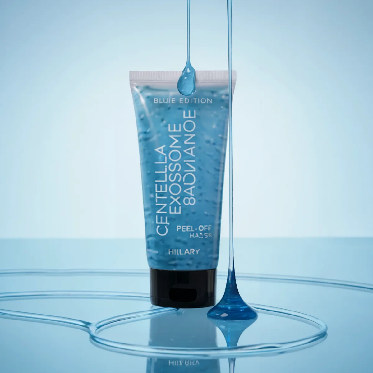 Сяюча маска-плівка з екзосомами центели Hillary Centella Exosome Radiance Peel-Off Mask (Blue Edition), 90 мл