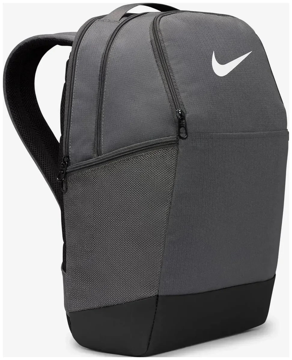 Рюкзак Nike поліестер M сірий 46х30х18 см