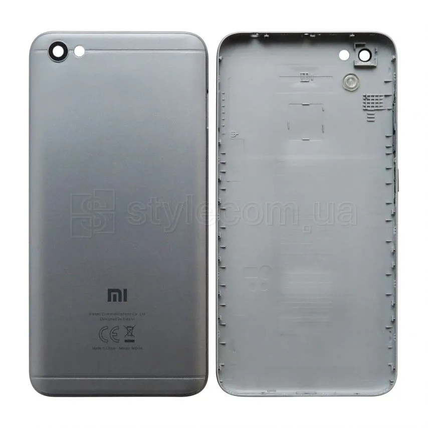 Корпус Xiaomi High Quality Grey со стеклом камеры для Redmi Note 5A