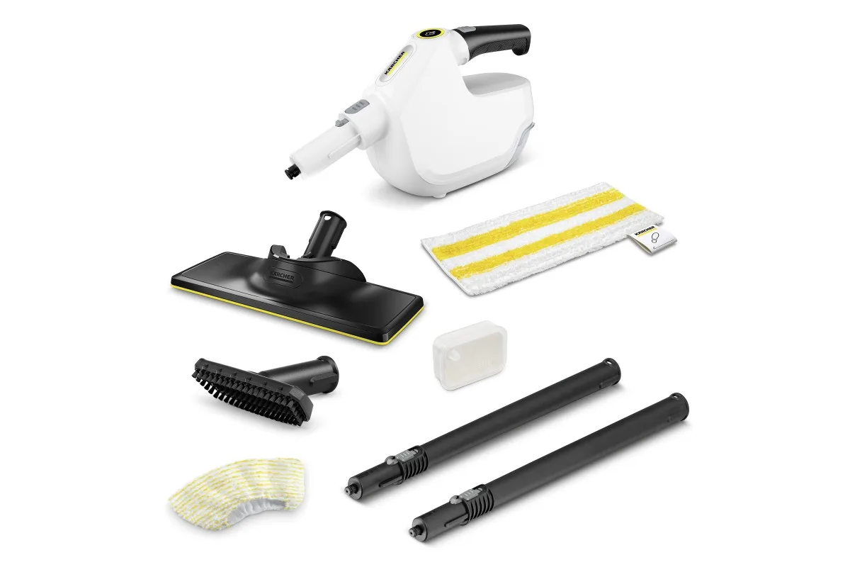 Пароочисник Karcher 1300 Вт 0,2 л білий