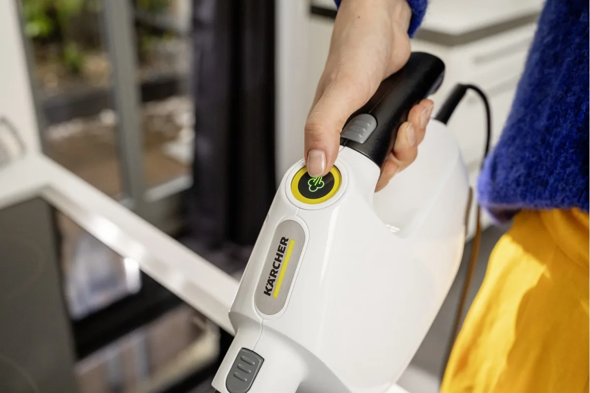 Пароочисник Karcher 1300 Вт 0,2 л білий