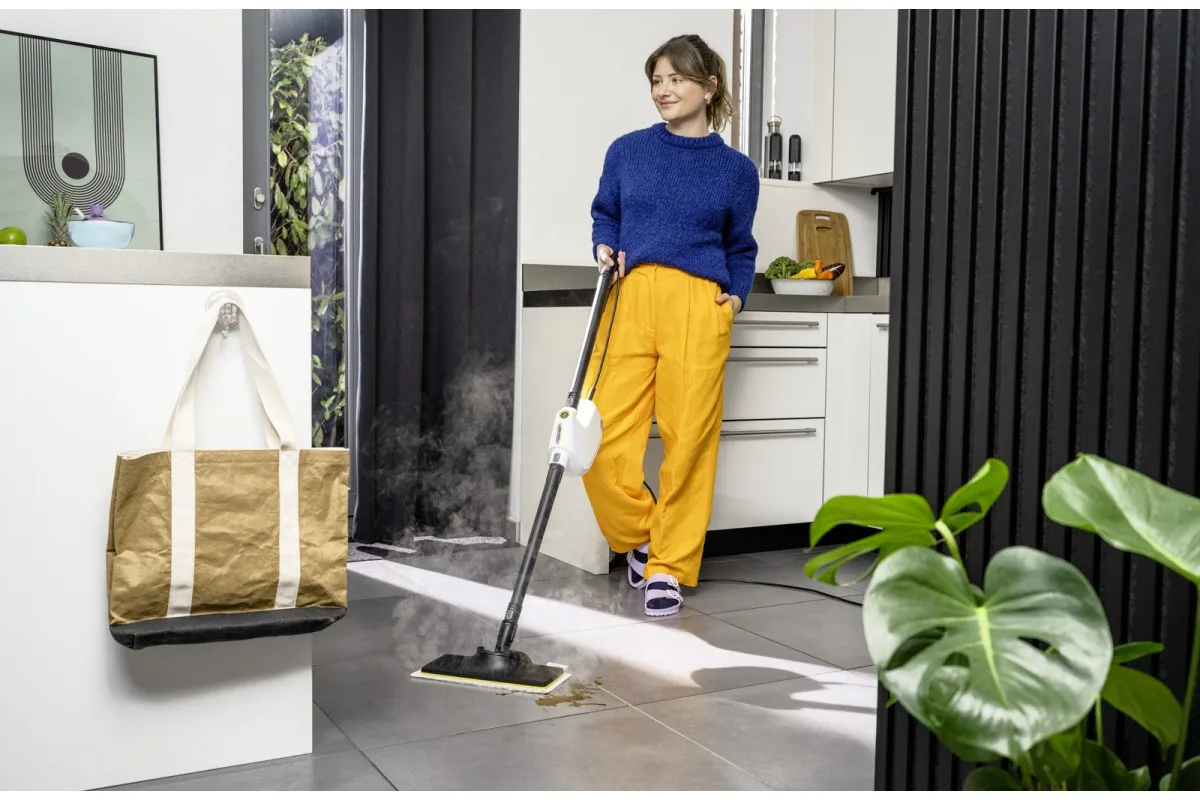 Пароочисник Karcher 1300 Вт 0,2 л білий