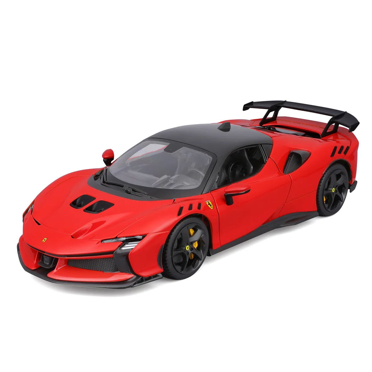Автомодель Bburago Ferrari пластик метал 1:18 червона
