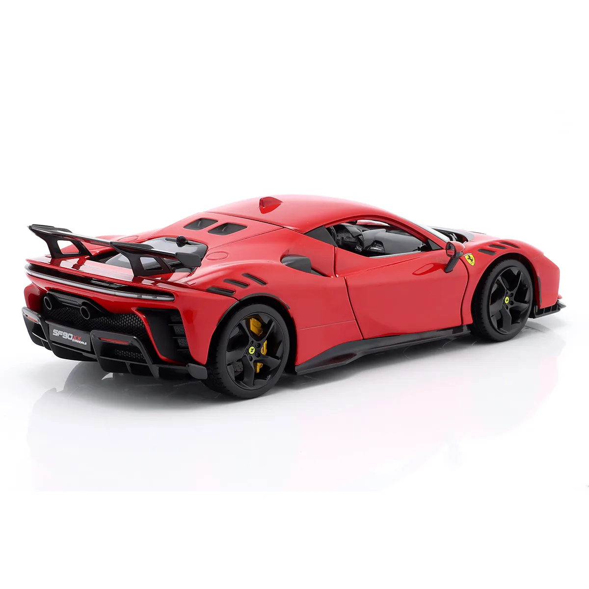 Автомодель Bburago Ferrari пластик метал 1:18 червона
