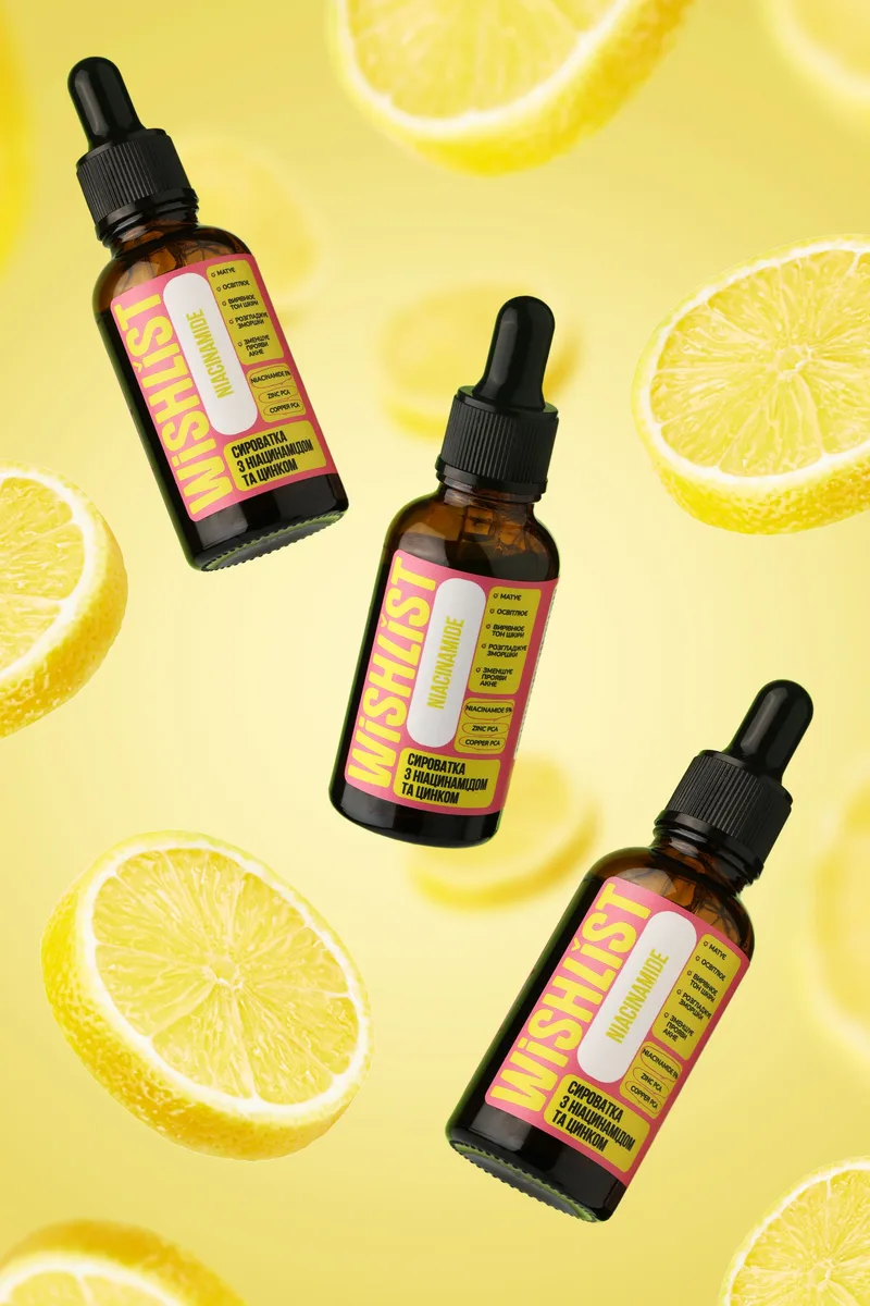 Сироватка з ніацинамідом та цинком WISHLIST Niacinamide Serum, 30 мл