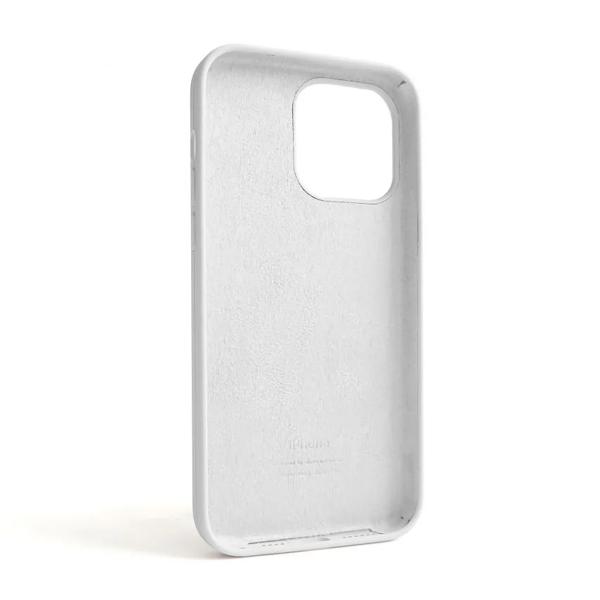 Чохол силіконовий для Apple iPhone 14 Pro Max  білий
