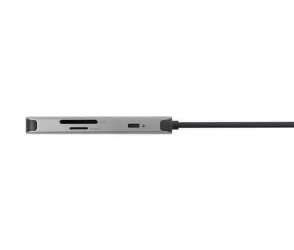 Хаб Acer 7in1 USB-С > 3xUSB-A3.2/HDMI/USB-C/PD/SD, 0.15м, сірий