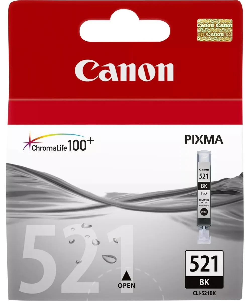 Картридж струменевий Canon CLI-521Bk MP540/630 Black