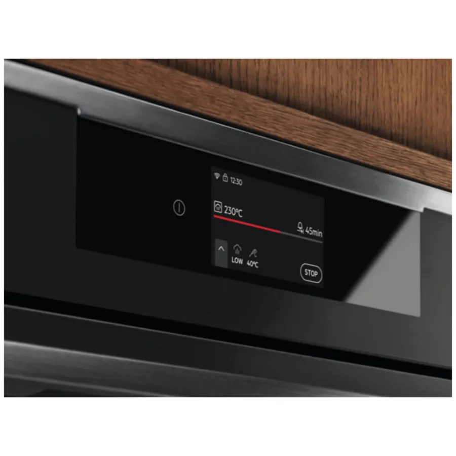 Духовой шкаф Electrolux электрический 72л с конвекцией пиролизом паром для выпекания запекания гриля