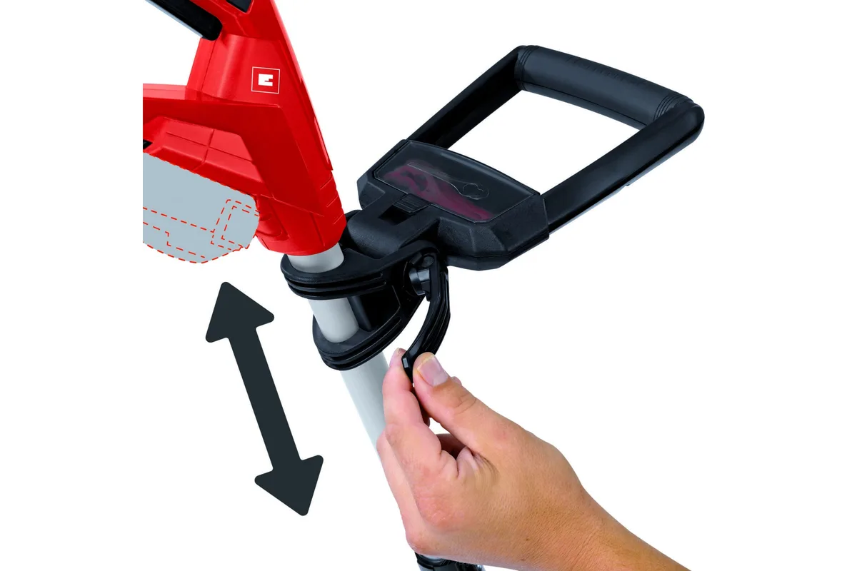 Аккумуляторный триммер Einhell 24 см красный электрический 1 75 кг