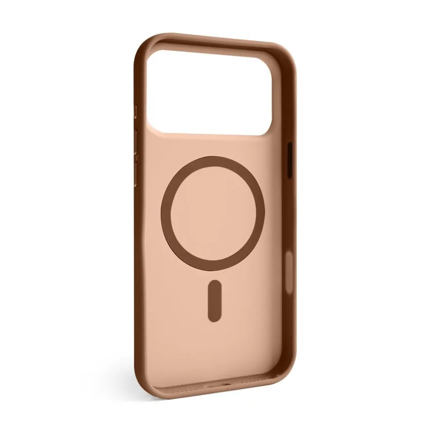 Чохол Soft Matte MagSafe TPU 17 Pro Max бежевий