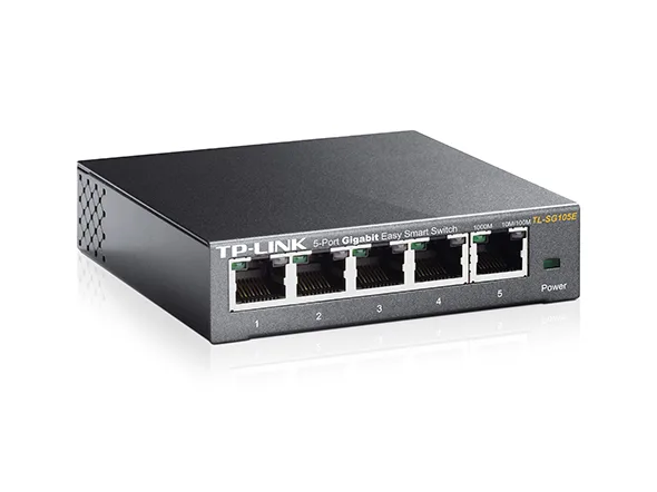 Комутатор TP-LINK TL-SG105E 5xGE, WebSmart