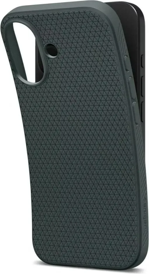 Чохол Spigen для iPhone 17, Liquid Air, Abyss Green