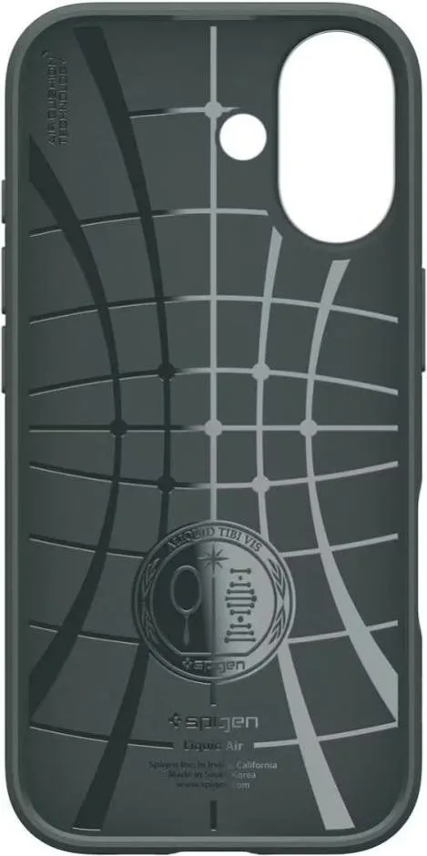 Чохол Spigen для iPhone 17, Liquid Air, Abyss Green