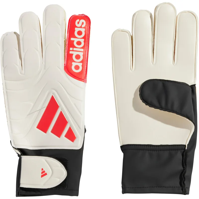 Рукавички воротарські Adidas 65% поліестер 10,5 білий чорний червоний
