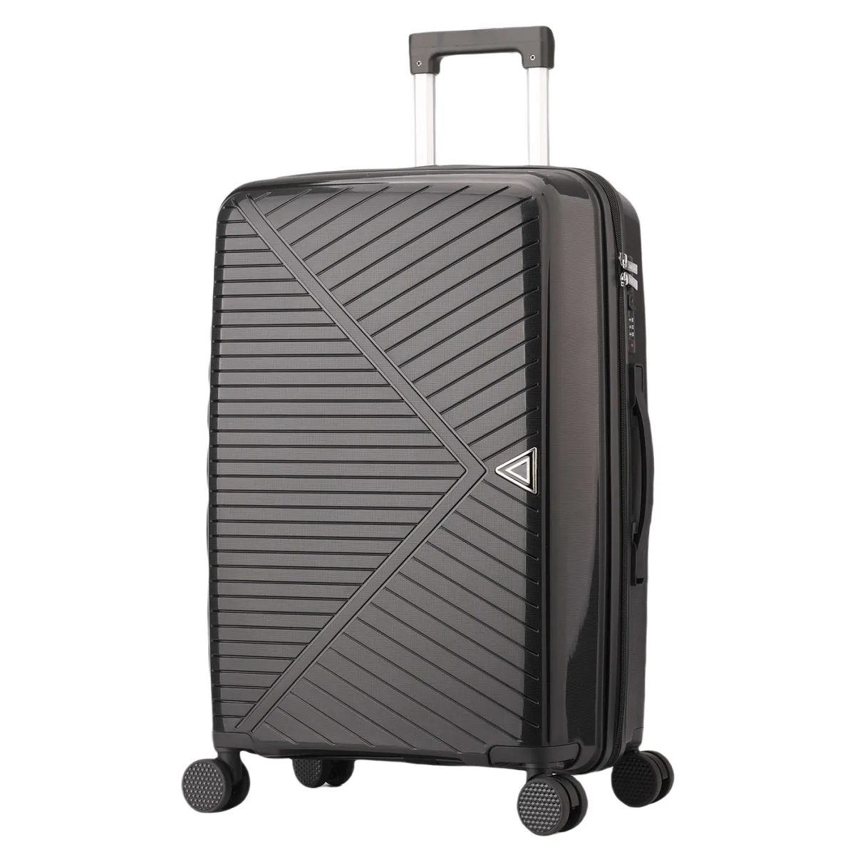 Чемодан жесткий Semi Line 24" 66x43x27 см полипропилен черный 63 л