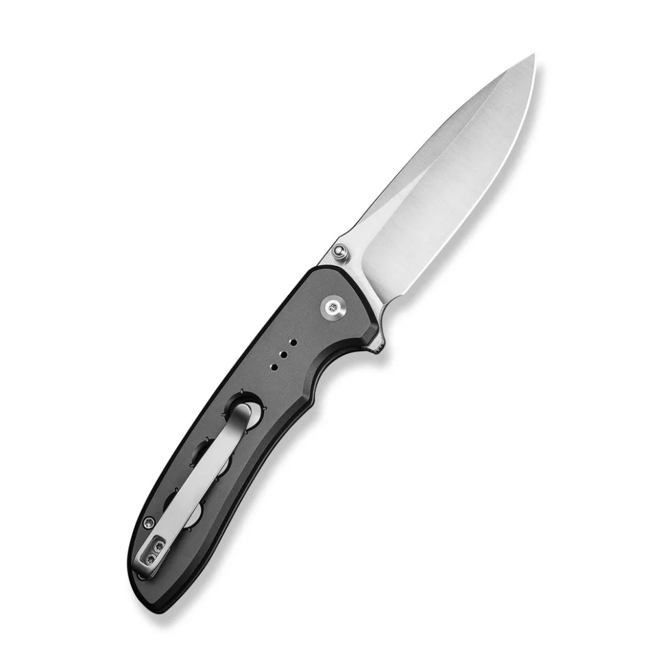 Складной нож Civivi 88,8 мм 14C28N алюминий серый