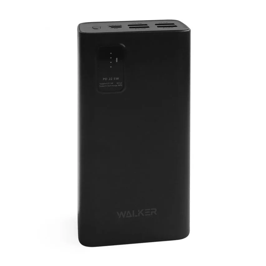 Power Bank WALKER 30000mAh Li-polymer чорний