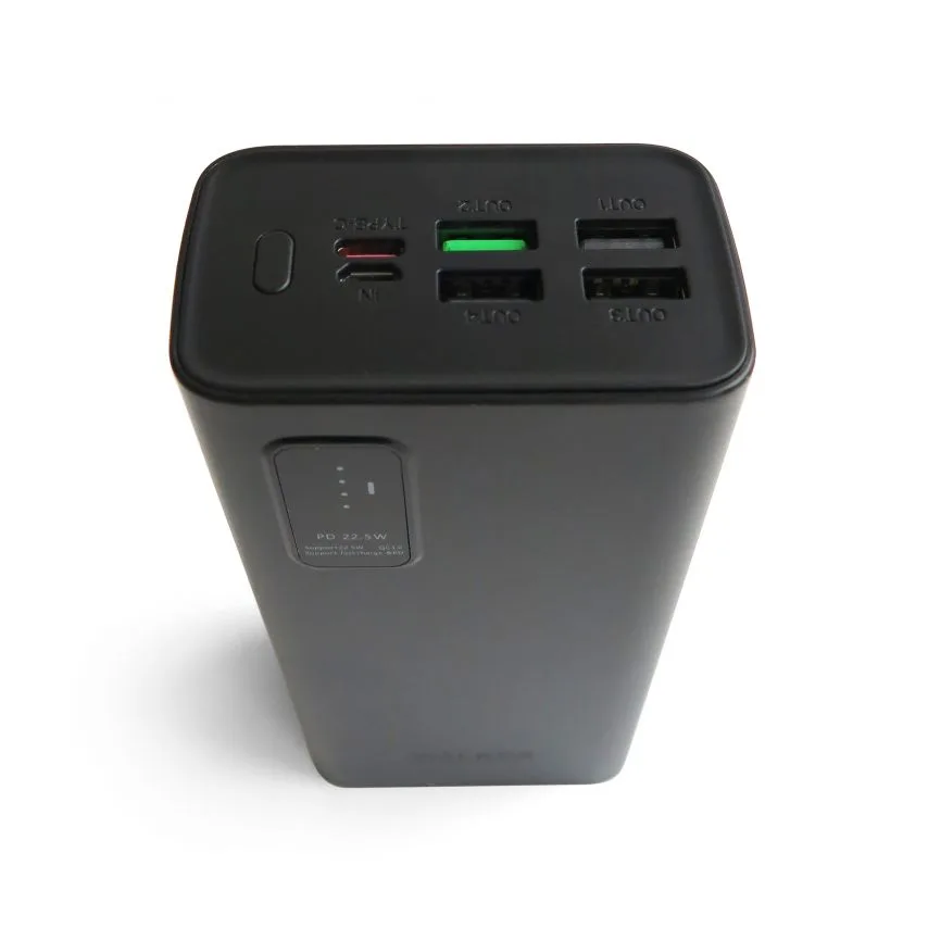 Power Bank WALKER 30000mAh Li-polymer чорний