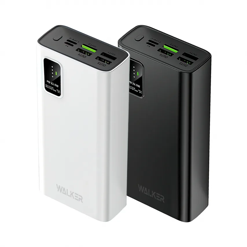 Power Bank WALKER 30000mAh Li-polymer чорний