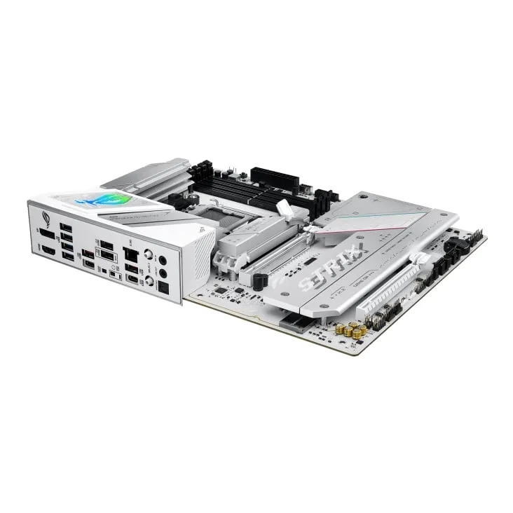 Материнская плата ASUS ROG STRIX B850-A GAMING WIFI sAM5 B850 4xDDR5 M.2 HDMI DP Wi-Fi BT ATX белая