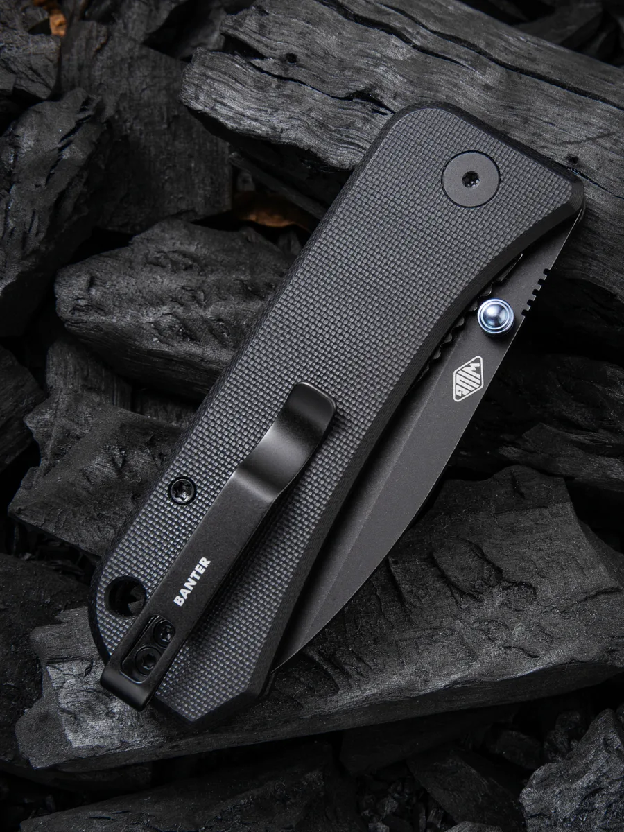 Ніж складаний Weknife CPM S35VN 73,7 мм Чорний
