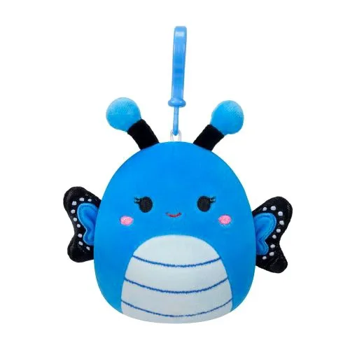 М'яка іграшка на кліпсі Squishmallows Метелик Вейверлі 9 см м'яка іграшка для дітей та колекціонерів