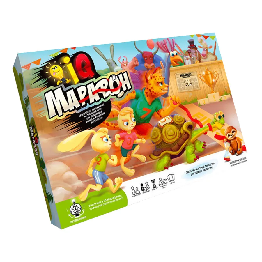 Настільна гра Danko Toys картонна для дітей від 6 років, 2-4 гравців