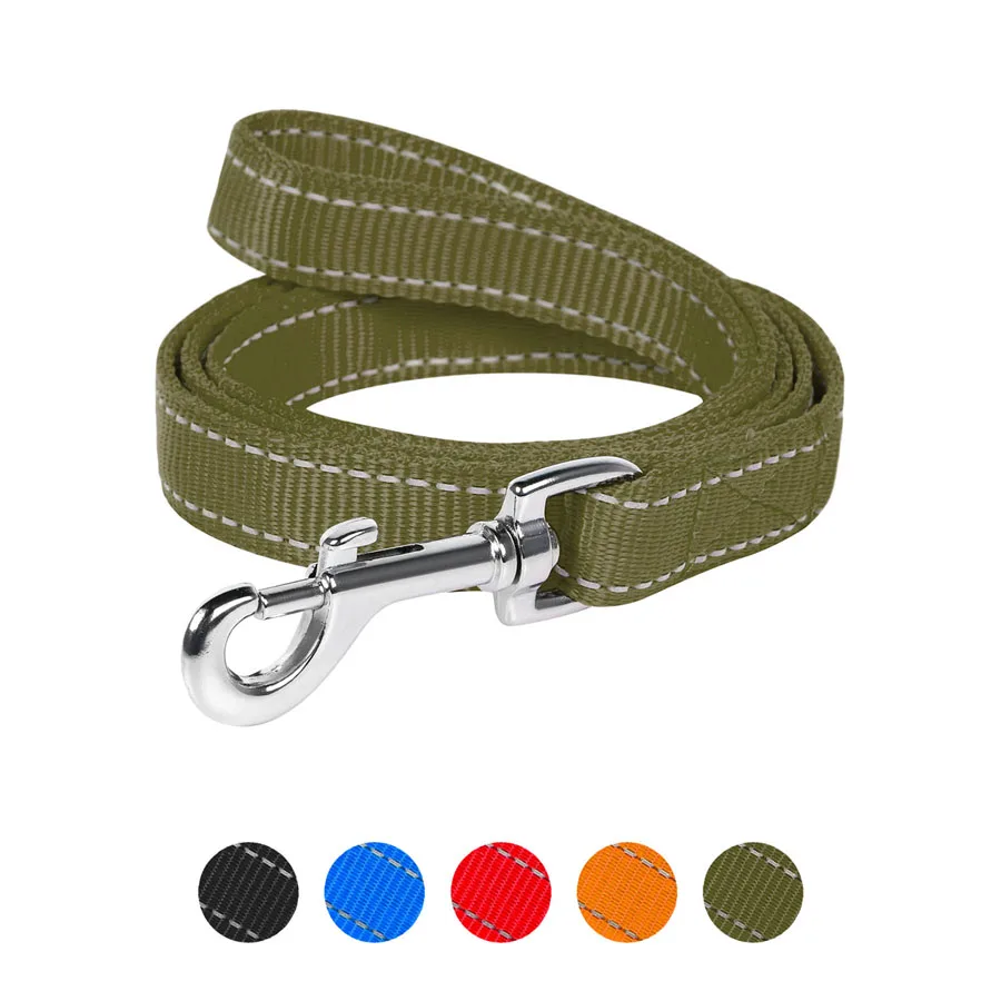 Поводок Dog Extreme двойной 25мм x 122см нейлон хаки
