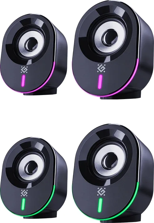 Акустика Defender 10Вт Bluetooth 5.3 Чорна 84х140х200 мм