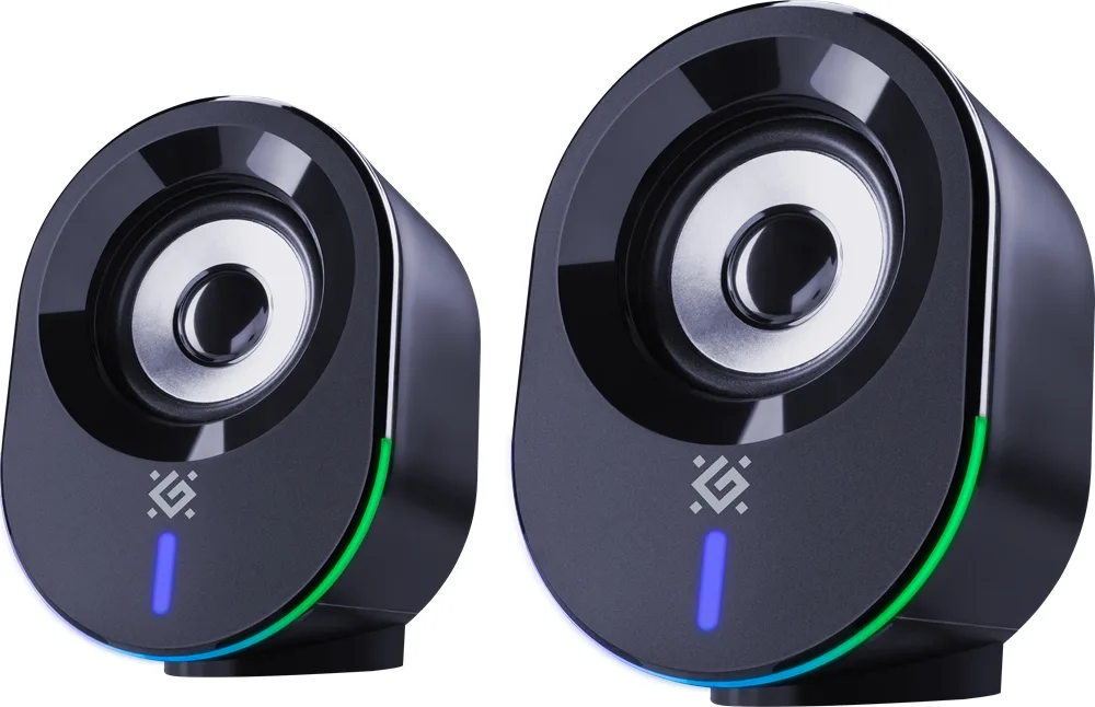 Акустика Defender 10Вт Bluetooth 5.3 Чорна 84х140х200 мм