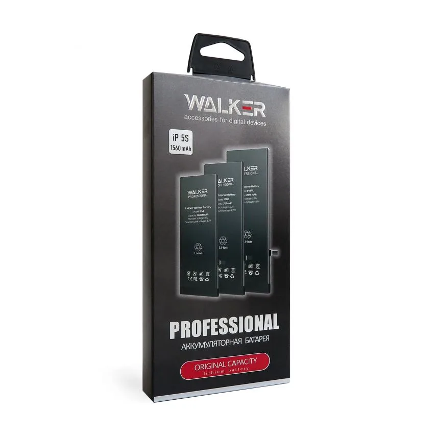 Акумулятор WALKER 1560mAh для Apple iPhone 5s Original