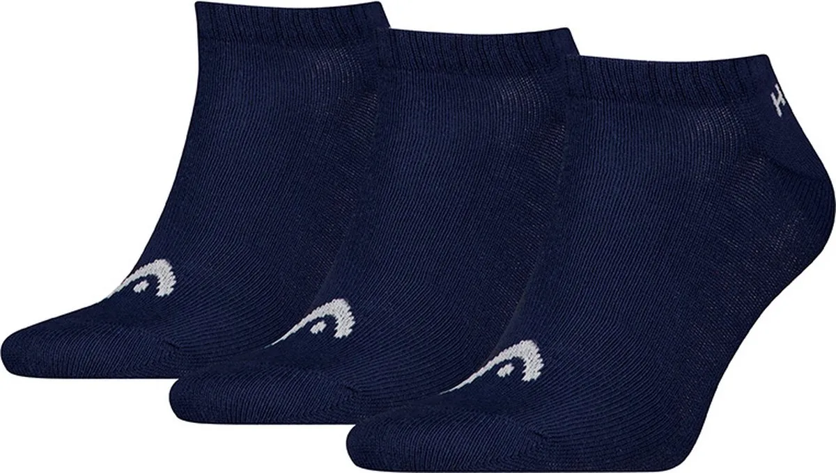 Шкарпетки Head бавовняні 39-42 темно-сині чоловічі 3 пари