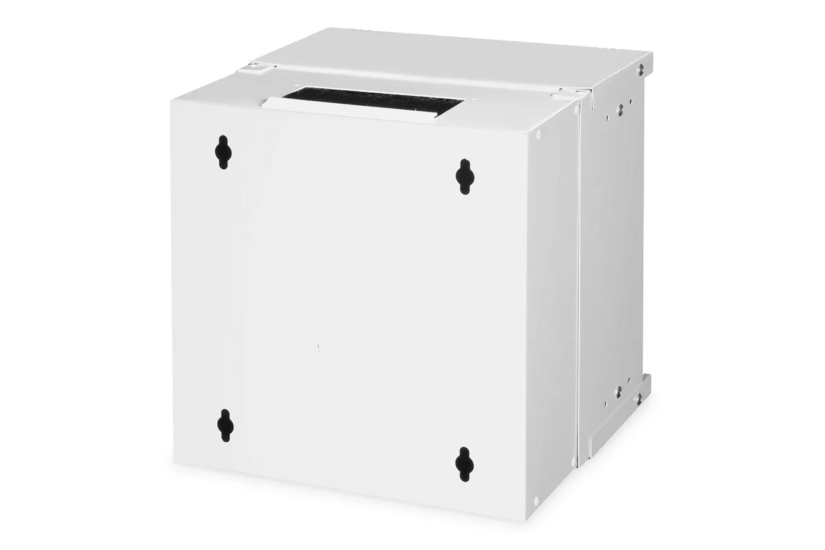 Шафа DIGITUS 10", 6U, SOHO PRO, скляні двері, 315x300 мм, 30кг максимально, сіра