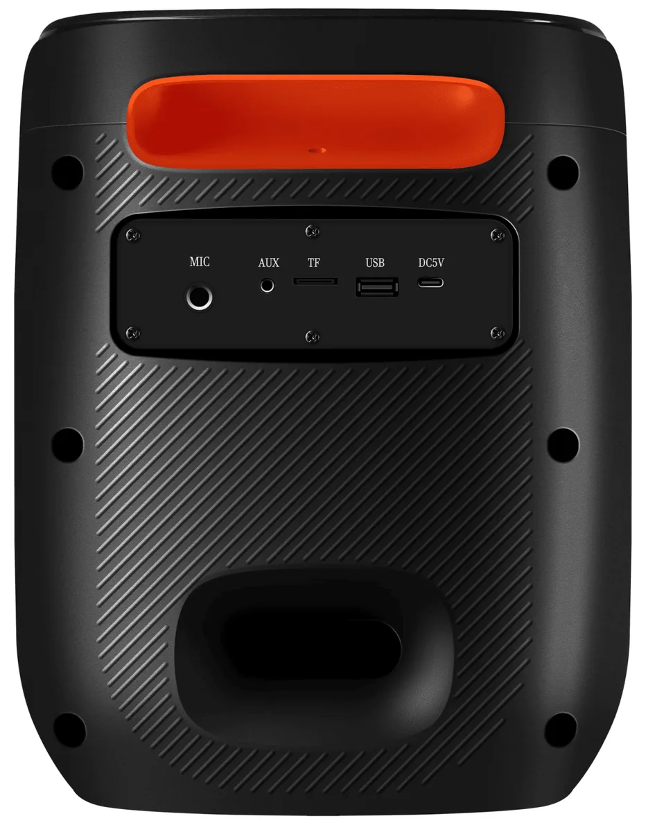 Портативна акустика Defender пластик чорна 50 Вт 24,5х30х24,5 см
