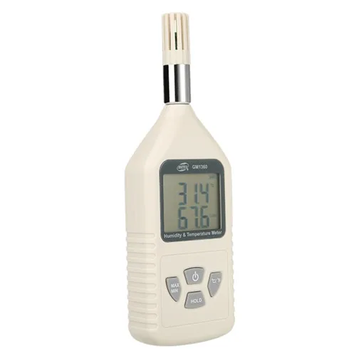 Термометр-гігрометр Benetech GM1360 -10-50°C 5-98% пластиковий компактний з підсвічуванням