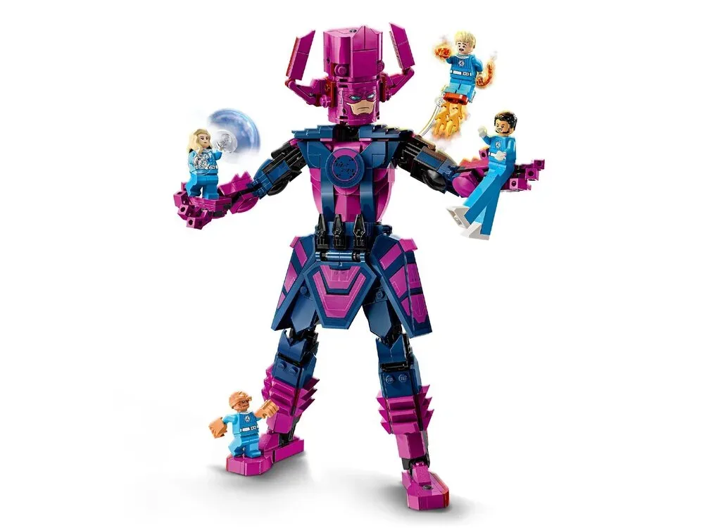 Конструктор LEGO Super Heroes 76316 Фантастична четвірка проти Ґалактуса різнокольоровий
