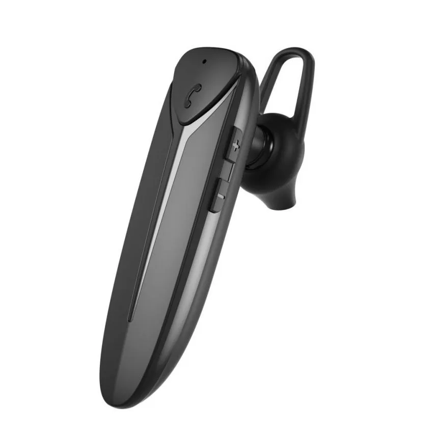 Bluetooth гарнітура XO чорна вушна 60х28х16 мм