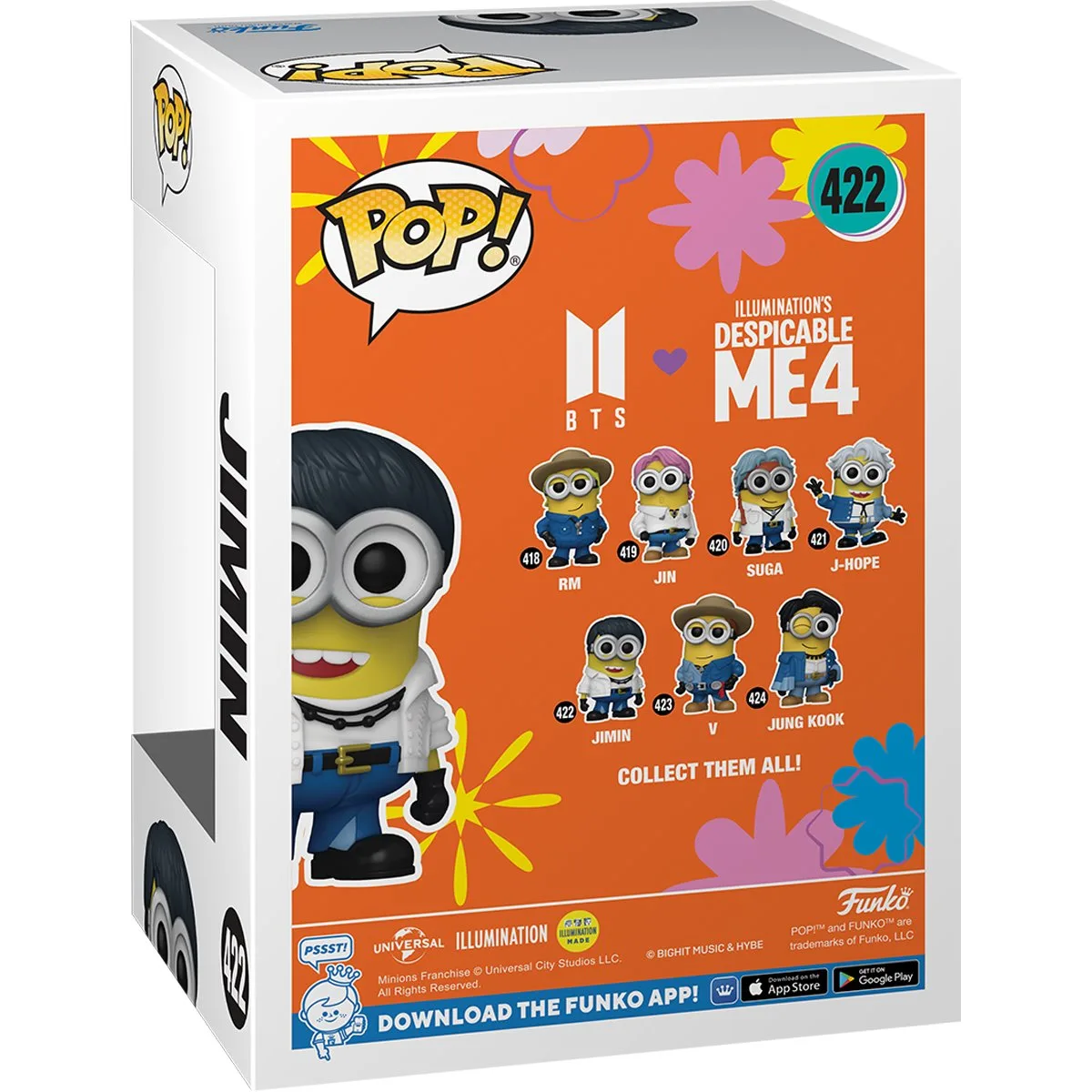 Фигурка Funko POP Rocks: Minions X BTS - Джимин
