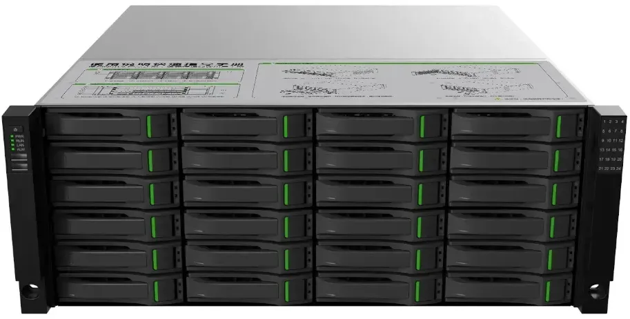 Видеорегистратор Tiandy TC-R324160 Спецификация: E/B/R/N/V4.1, 160 каналов, 24 HDD, 4K, 4RJ45, RPS.