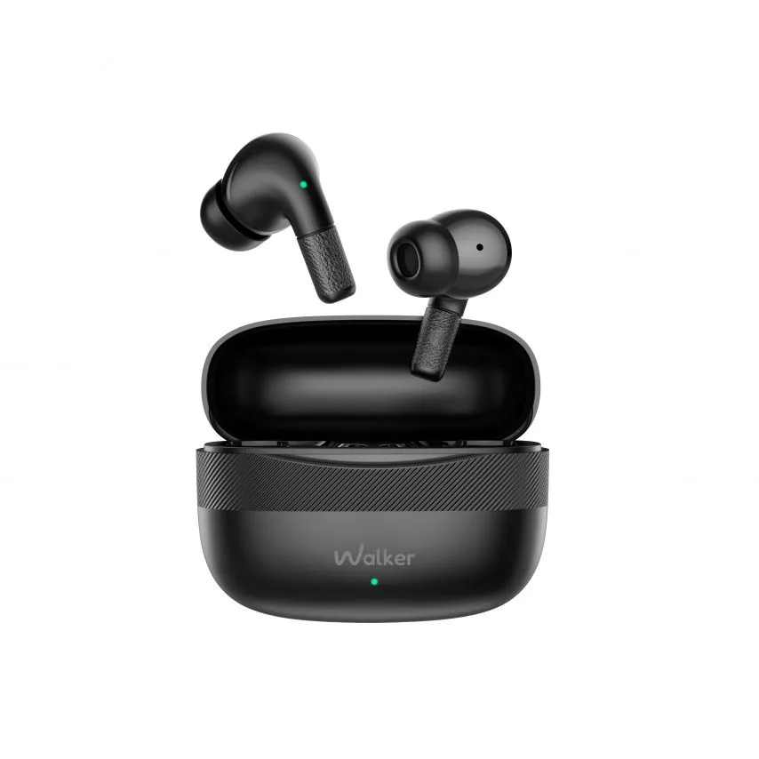 Наушники Bluetooth WALKER вакуумные черные 13 мм 32 Ом
