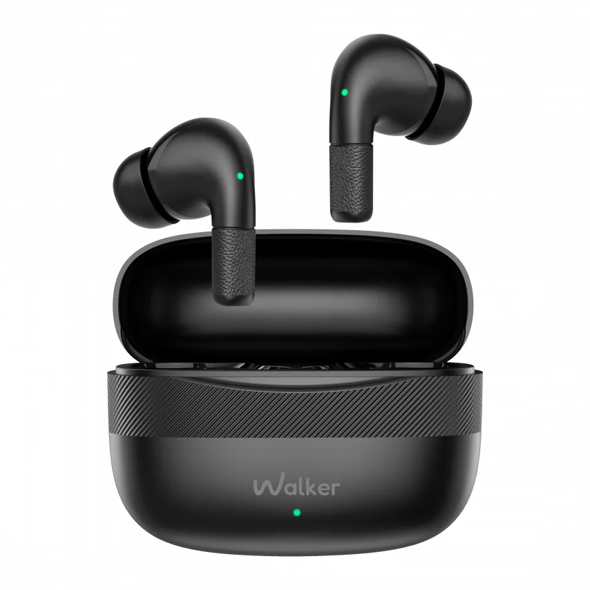 Наушники Bluetooth WALKER вакуумные черные 13 мм 32 Ом