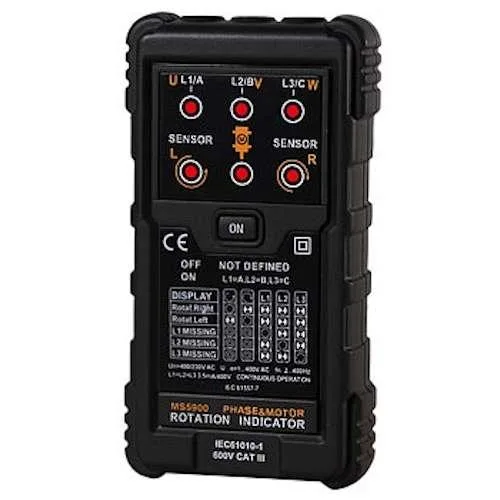 Тестер чередования фаз 400В PROTESTER 125х66х30 мм бесконтактный IP40