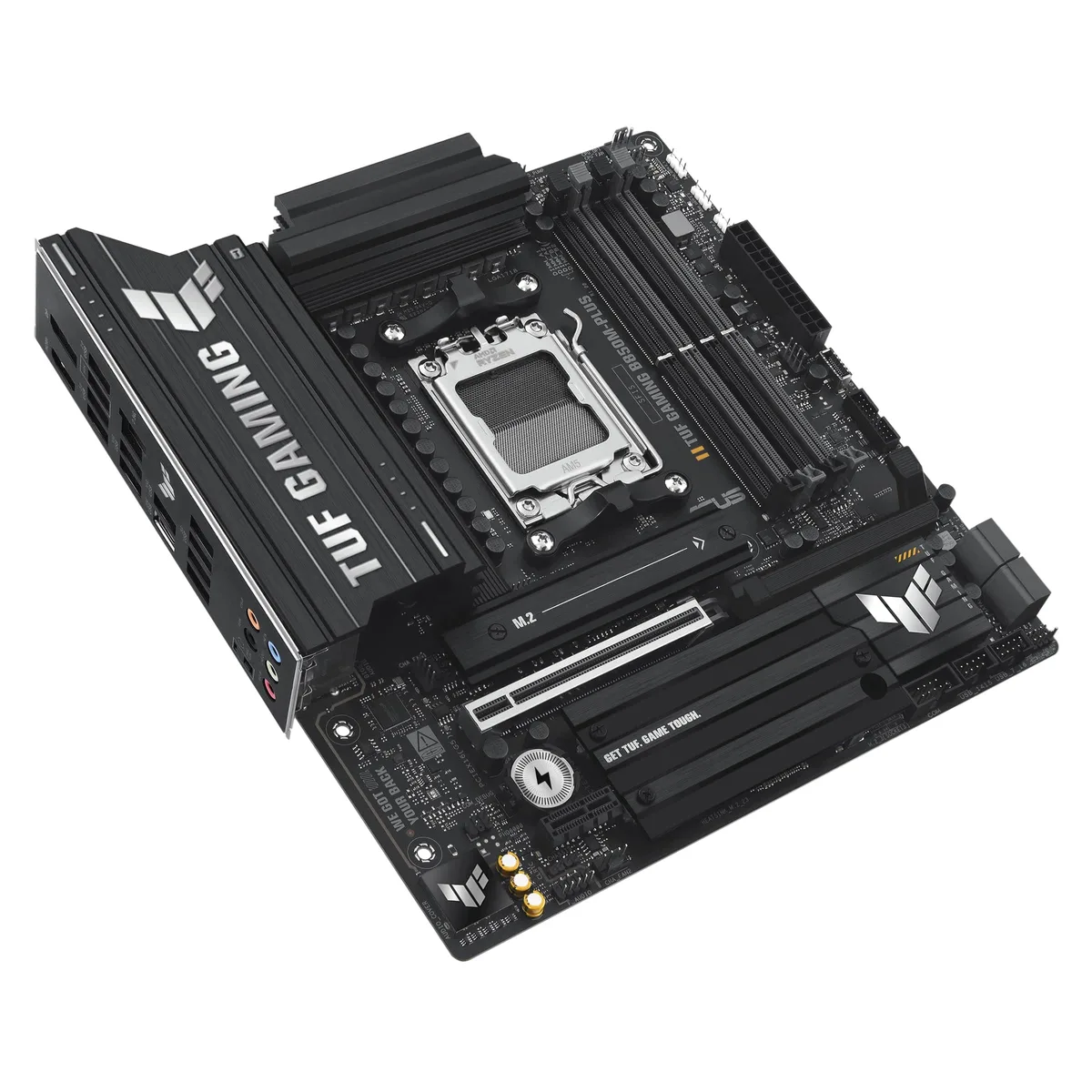 Материнская плата ASUS TUF GAMING B850M-PLUS sAM5 B850 4xDDR5 M.2 HDMI DP mATX