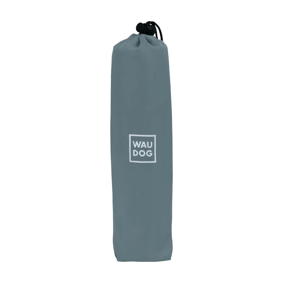 Миска складана WAUDOG Silicone 38,5х23х5 см силікон сірий