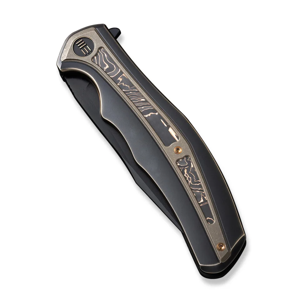Складаний ніж Weknife CPM 20CV 102,8 мм Чорний Титан 6AL4V