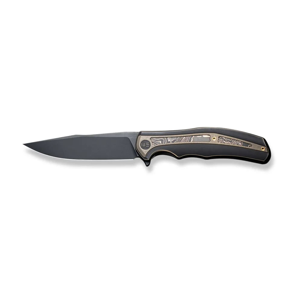 Складаний ніж Weknife CPM 20CV 102,8 мм Чорний Титан 6AL4V